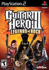 PS2: GUITAR HERO III: LEGENDS OF ROCK (SOFTWARE ONLY) (COMPLETE) - Click Image to Close
